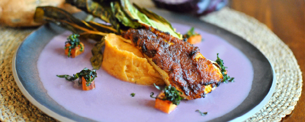 Ein bunter Teller mit einem abwechslungsreichen Geschmack.