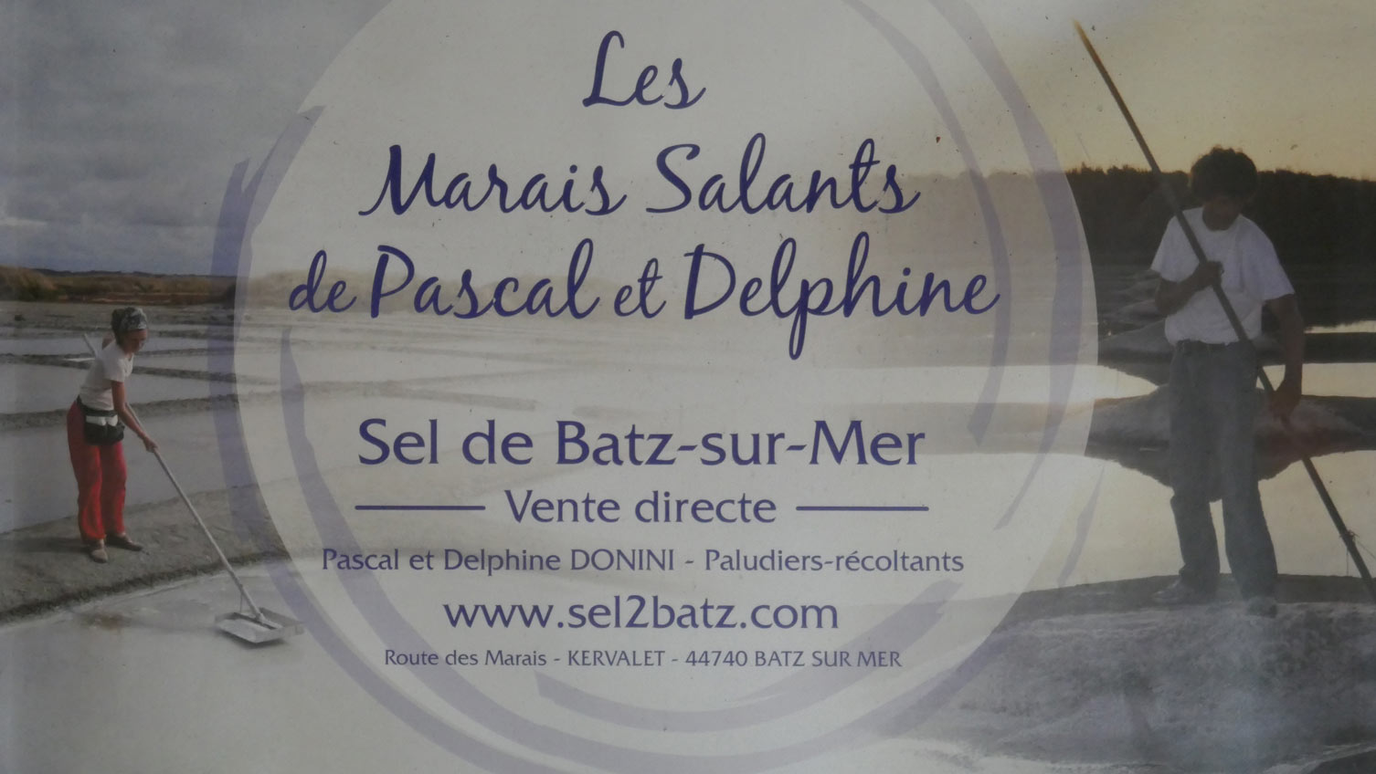 Der Salzgarten von Pascal und Delphine