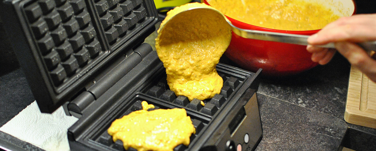 Waffeln zum Mittagessen?