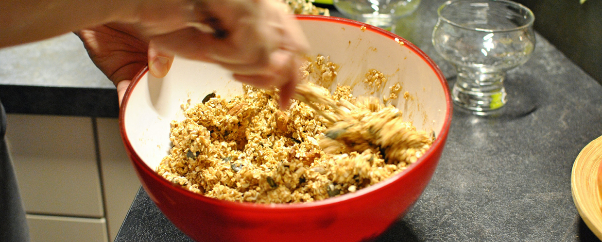 X-Mas Granola mit Spekulatiusgewürz und Zimt